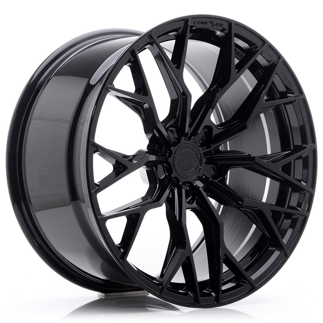 Felg Concaver CVR1 22x11" Platinum Black – sett forfra