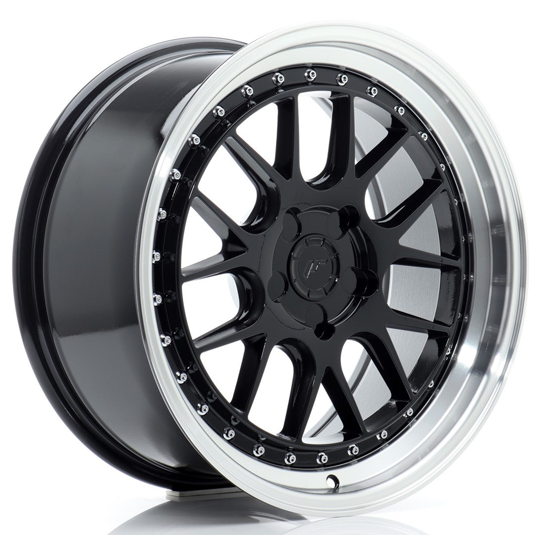Felg JR Wheels JR40 18x8,5" Black – sett forfra
