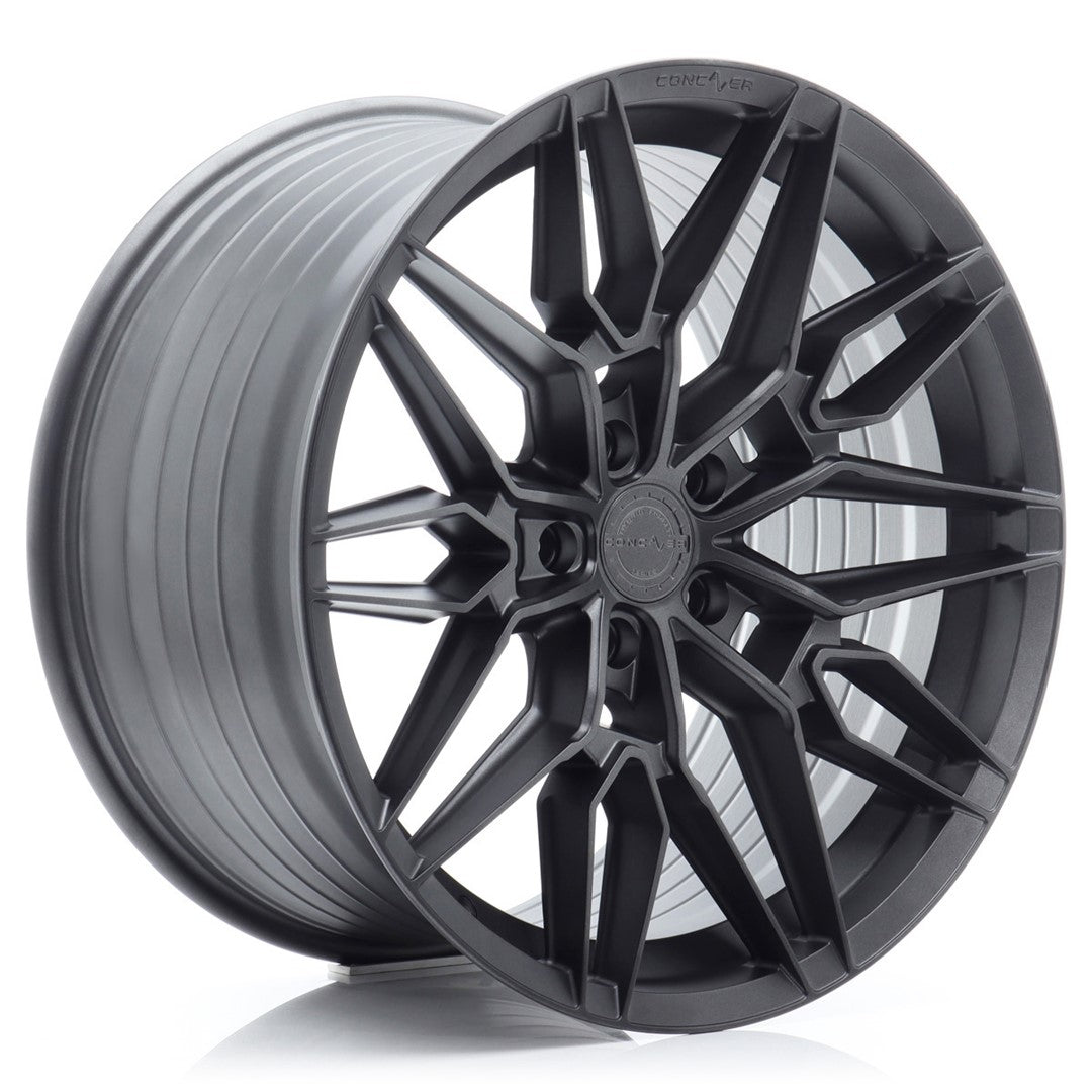 Felg Concaver CVR6 20x9" Carbon Graphite – sett forfra