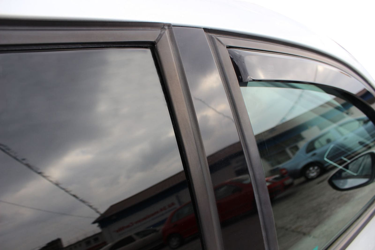 Vindavviser Vw JETTA 4-dørs 2011→ Sedan sett 2 stk. – PMMA Plexi - nærbilde