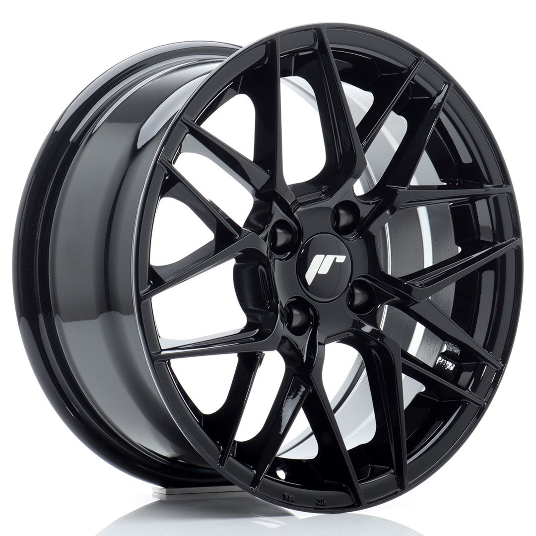 Felg JR Wheels JR28 15x7" Black – sett forfra