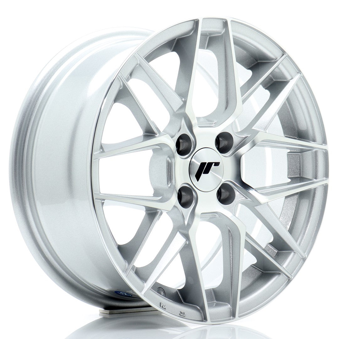 Felg JR Wheels JR28 15x7" Silver – sett forfra