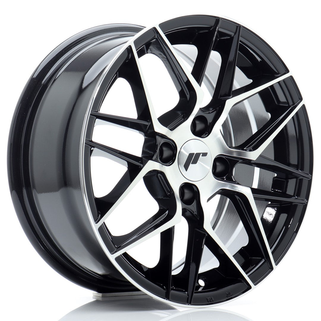 Felg JR Wheels JR28 15x7" Black – sett forfra