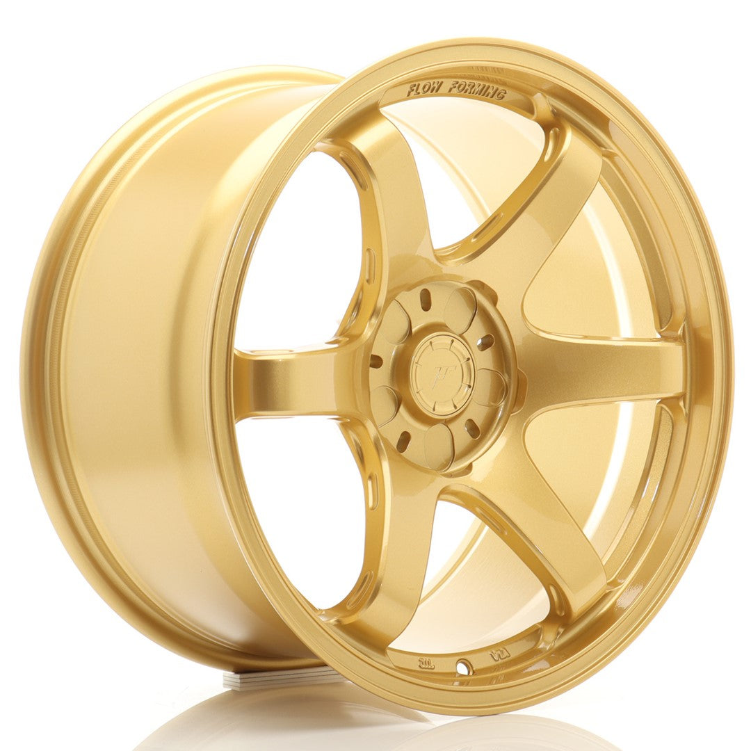 Felg JR Wheels SL03 18x9,5" Gold – sett forfra