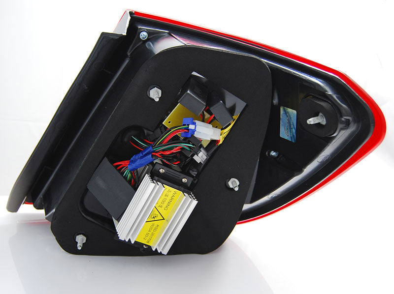 Mercedes C‑Klasse W204 stasjonsvogn LED Bar rød/sotet