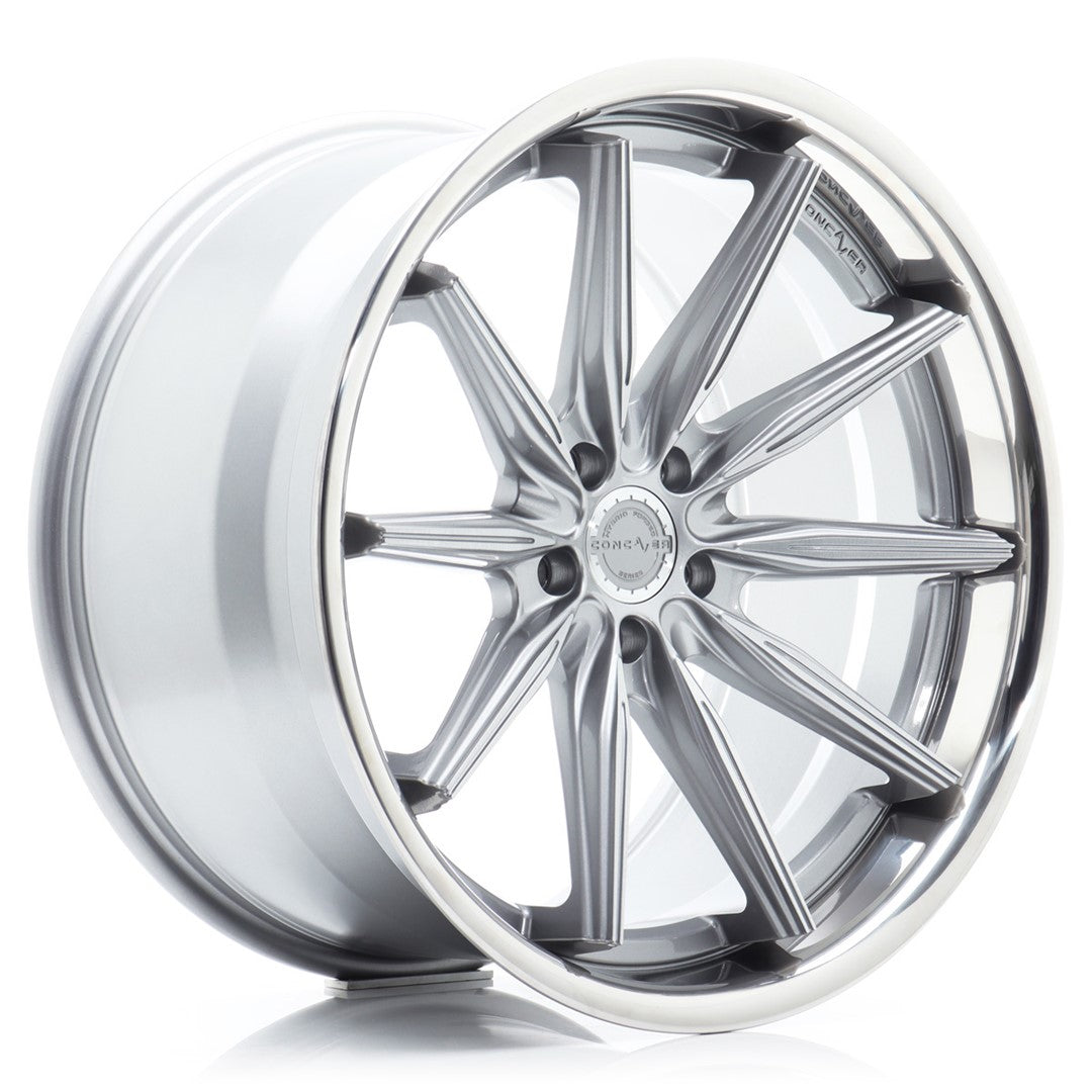 Felg Concaver CVR8 21x9,5" Brushed Titanium – sett forfra