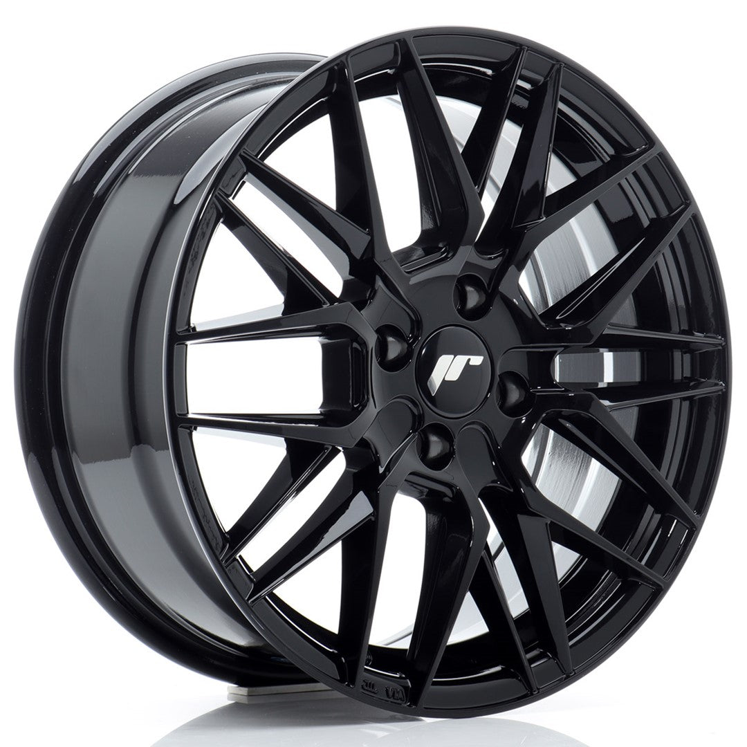 Felg JR Wheels JR28 16x7" Black – sett forfra