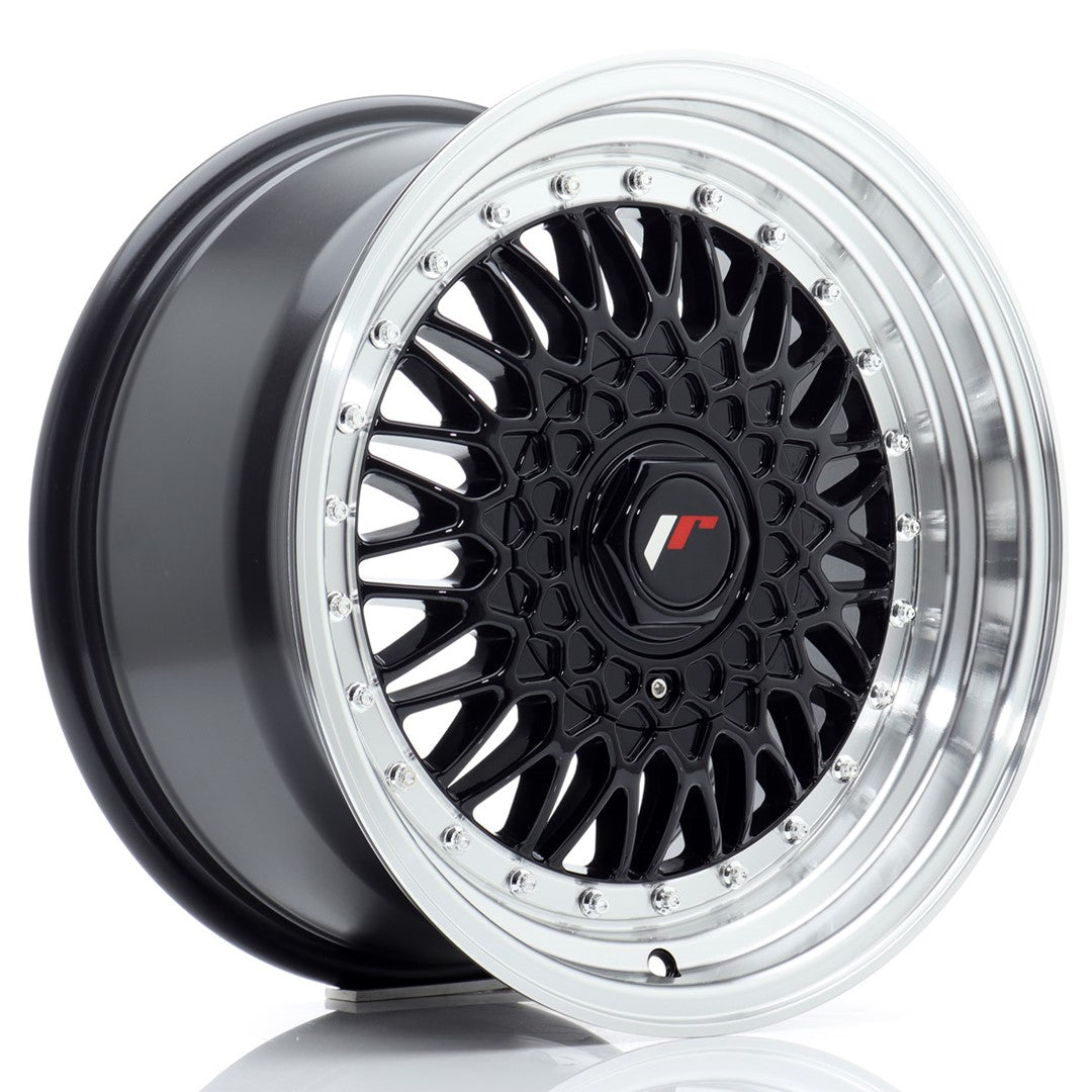 Felg JR Wheels JR9 16x8" Black – sett forfra