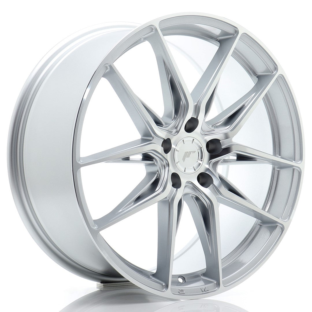 Felg JR Wheels JR44 19x8,5" Silver – sett forfra