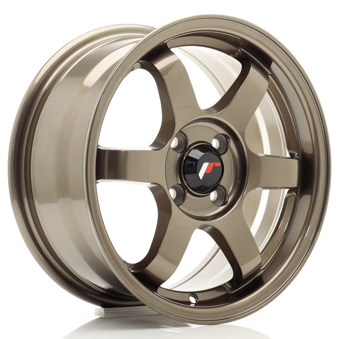 Felg JR Wheels JR3 15x7" Bronze – sett forfra