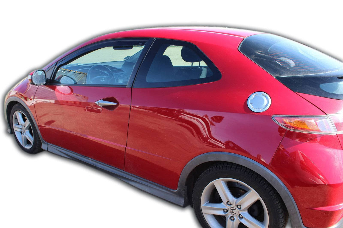 Vindavviser Honda CIVIC VIII 3-dørs 02. (2007-2012) – PMMA Plexi - nærbilde