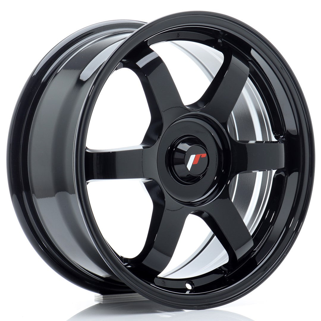 Felg JR Wheels JR3 16x7" Black – sett forfra