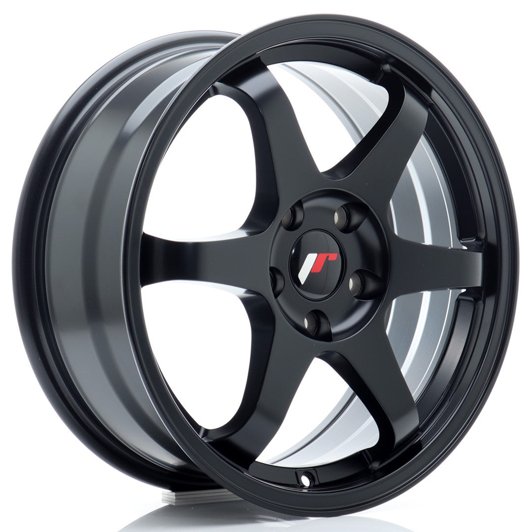 Felg JR Wheels JR3 17x7" Black – sett forfra