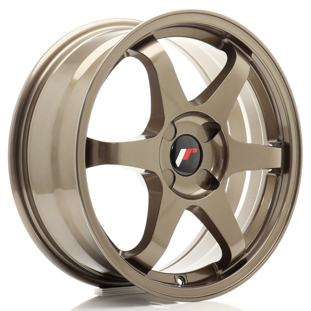 Felg JR Wheels JR3 17x7" Bronze – sett forfra