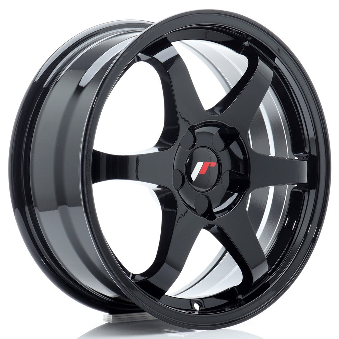 Felg JR Wheels JR3 17x7" Black – sett forfra