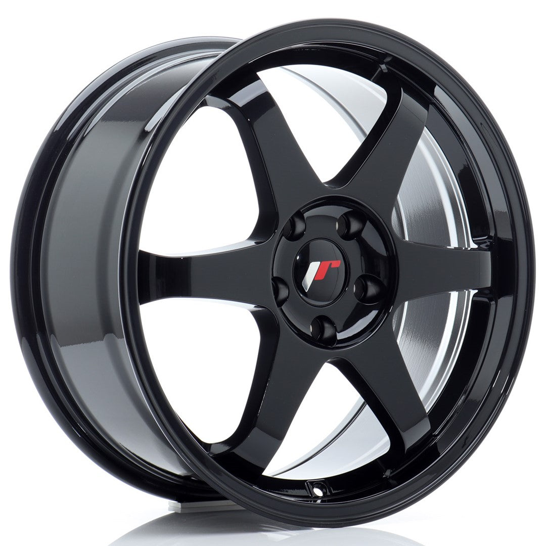 Felg JR Wheels JR3 18x8" Black – sett forfra