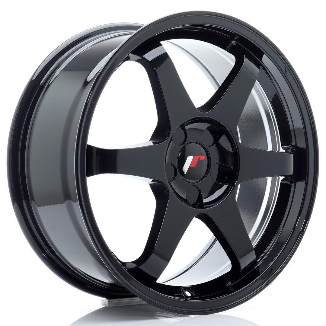 Felg JR Wheels JR3 18x8" Black – sett forfra