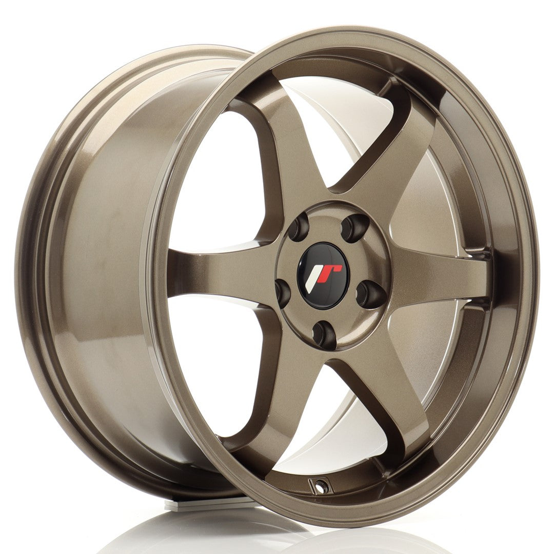 Felg JR Wheels JR3 18x9" Bronze – sett forfra