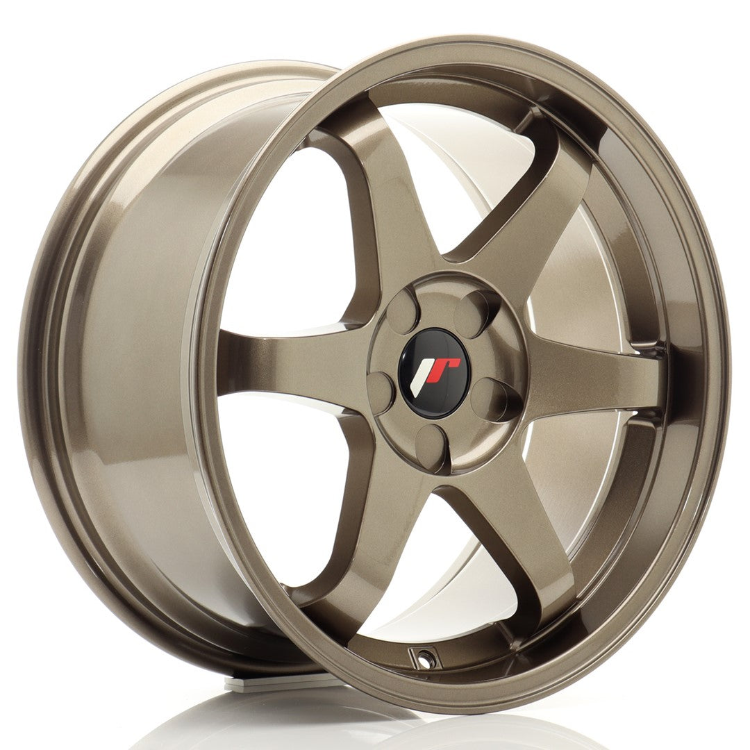 Felg JR Wheels JR3 18x9" Bronze – sett forfra