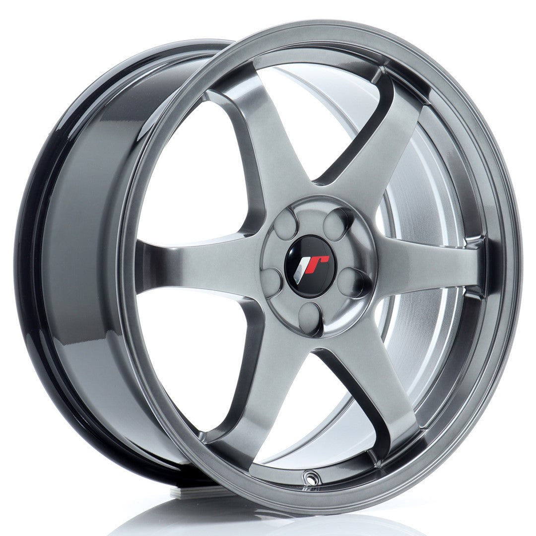 Felg JR Wheels JR3 19x8,5" Hyper Black – sett forfra