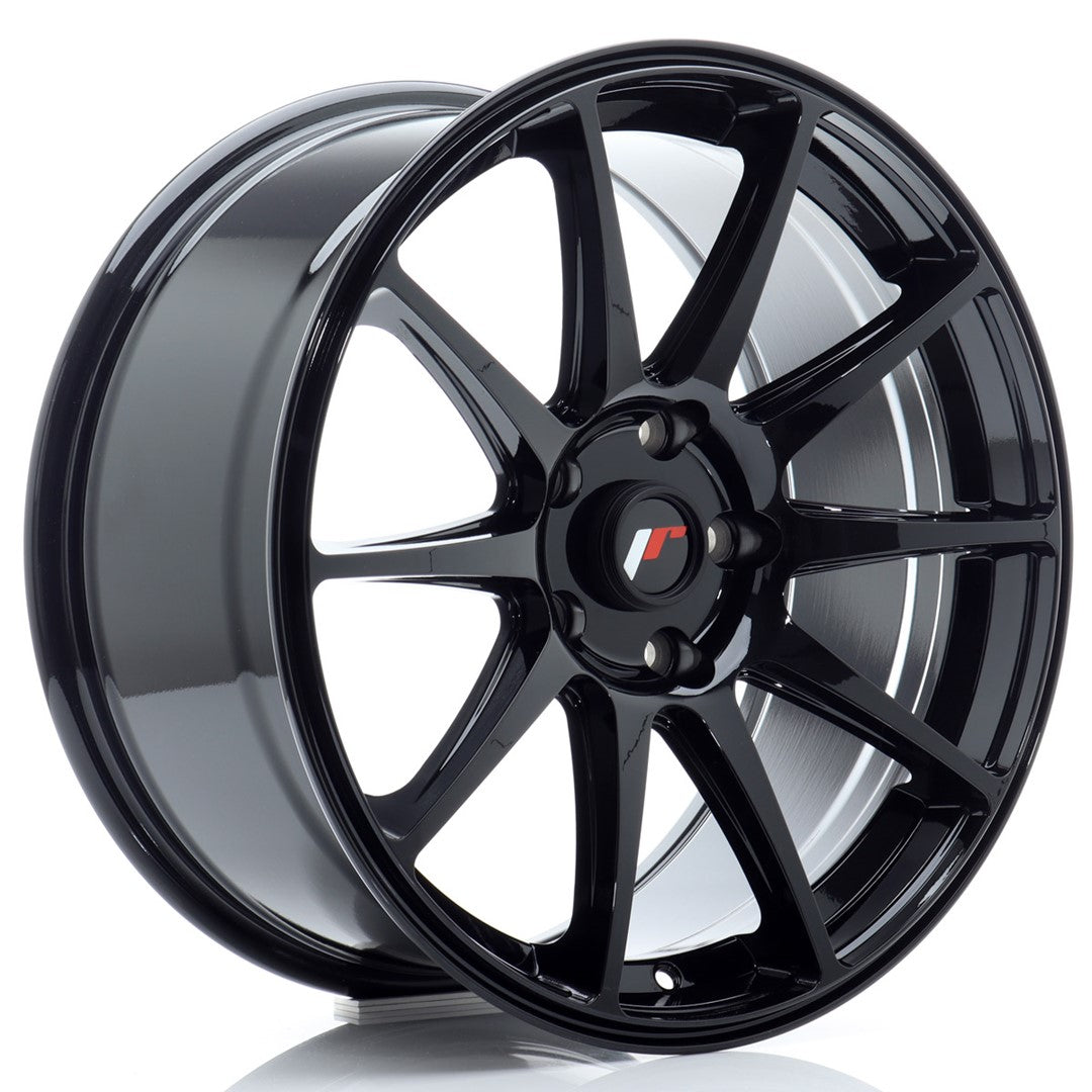 Felg JR Wheels JR11 18x8,5" Black – sett forfra