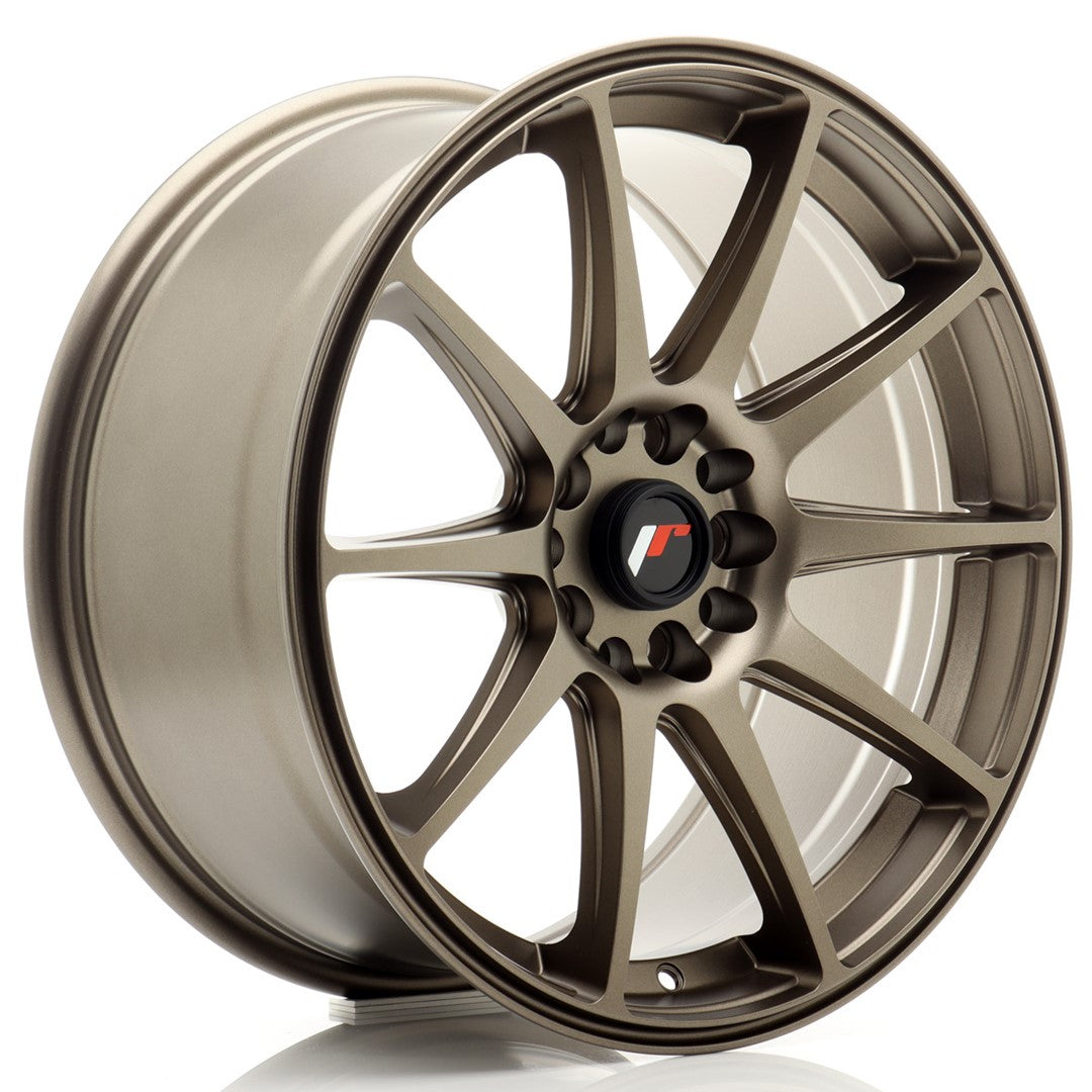 Felg JR Wheels JR11 18x8,5" Bronze – sett forfra