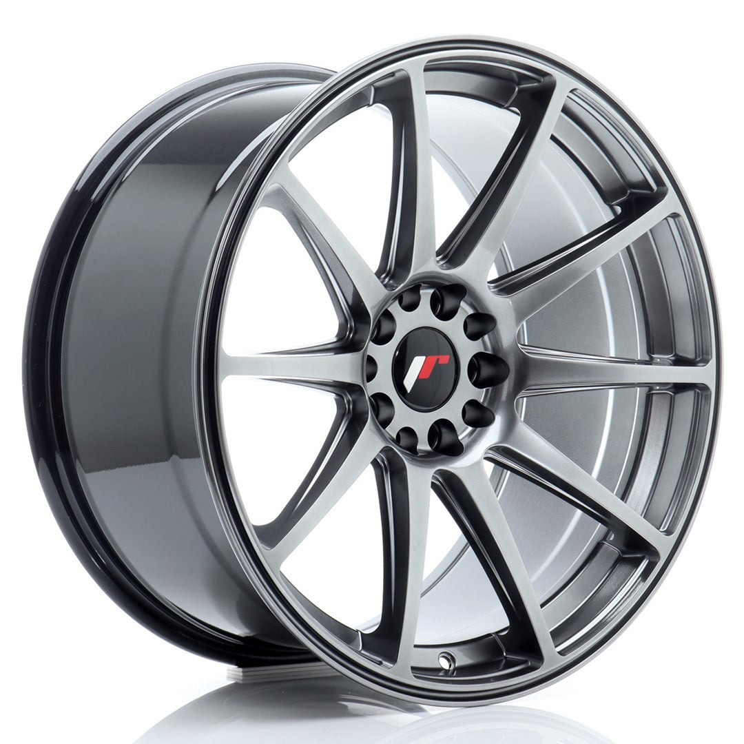 Felg JR Wheels JR11 19x9,5" Hyper Black – sett forfra
