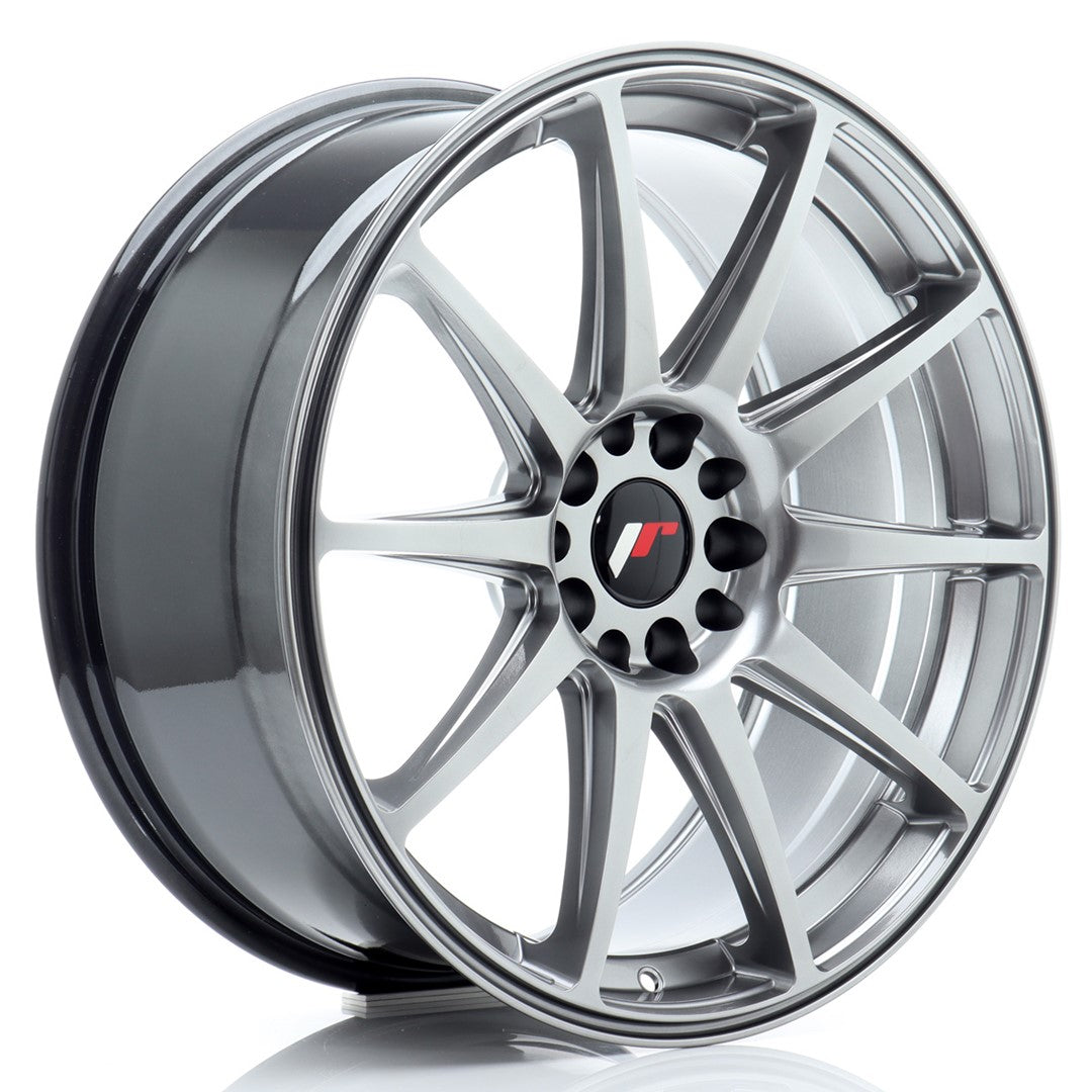 Felg JR Wheels JR11 19x8,5" Hyper Black – sett forfra