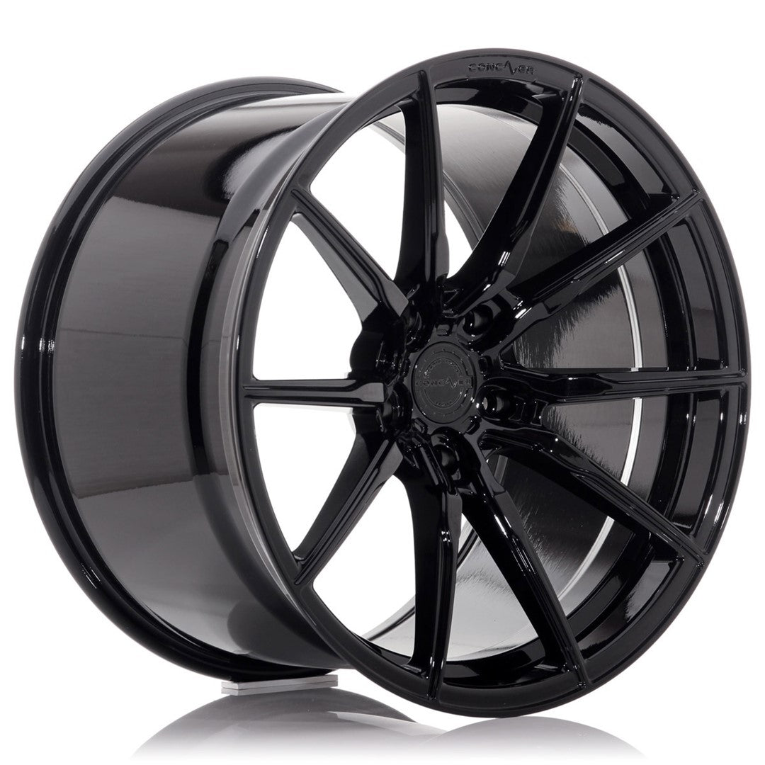 Felg Concaver CVR4 22x9" Platinum Black – sett forfra