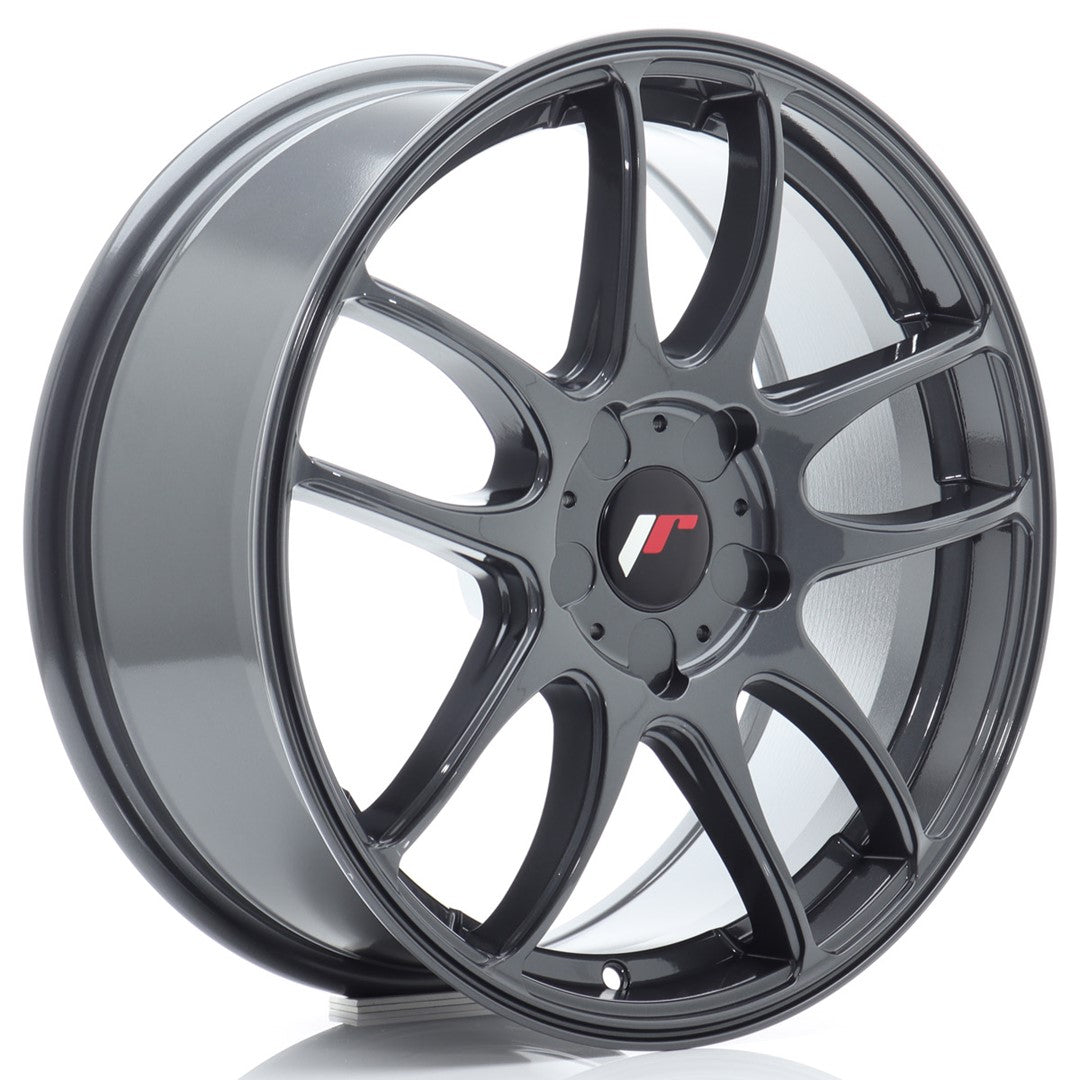 Felg JR Wheels JR29 17x7" Hyper Gray – sett forfra