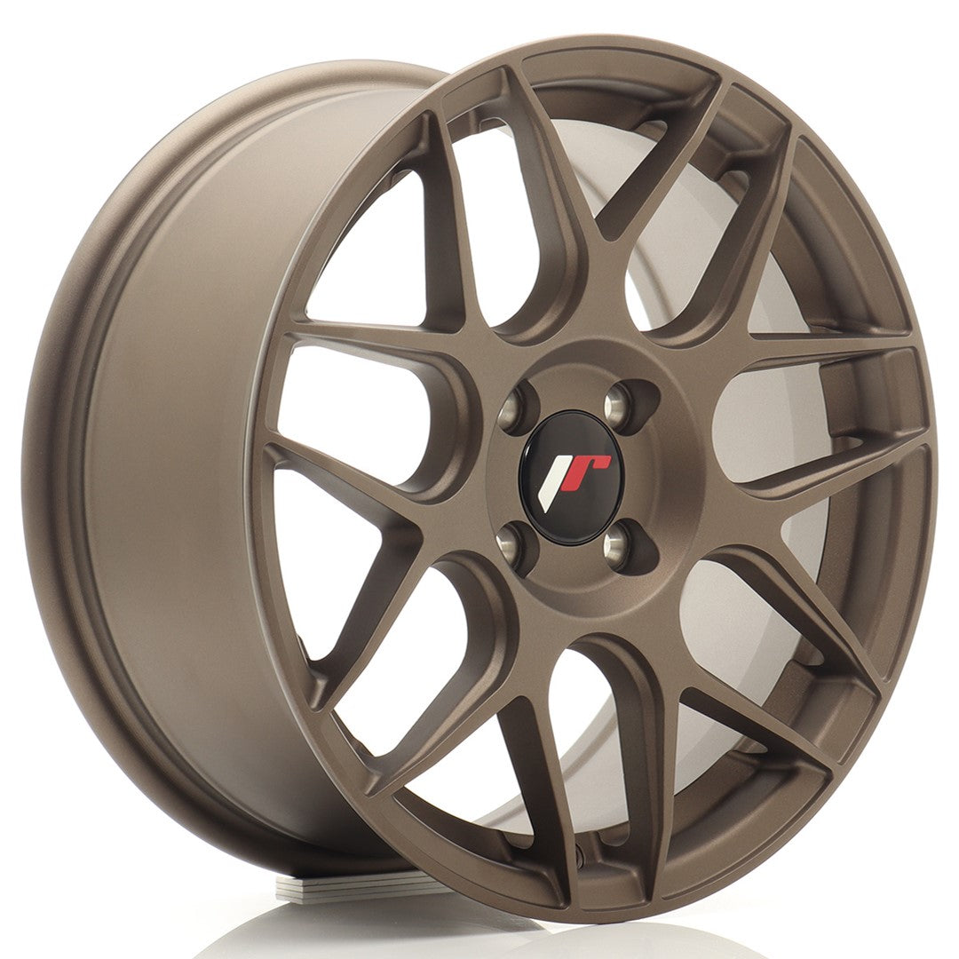 Felg JR Wheels JR18 16x7" Bronze – sett forfra