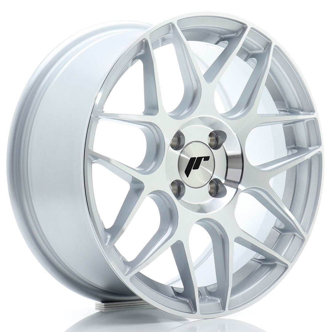 Felg JR Wheels JR18 16x7" Silver – sett forfra