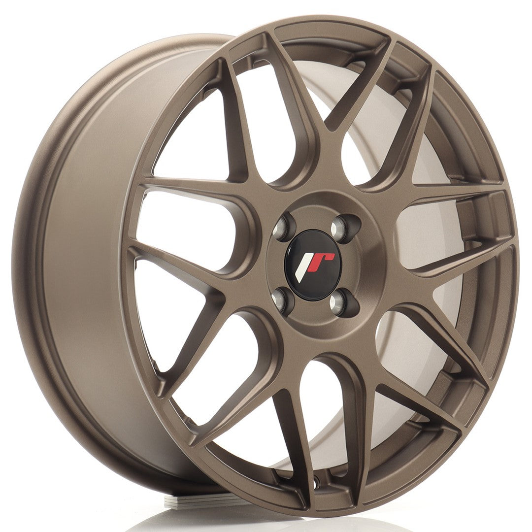 Felg JR Wheels JR18 17x7" Bronze – sett forfra