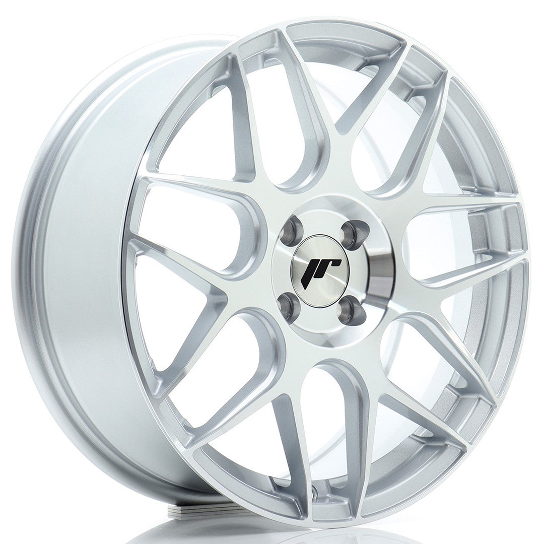Felg JR Wheels JR18 17x7" Silver – sett forfra