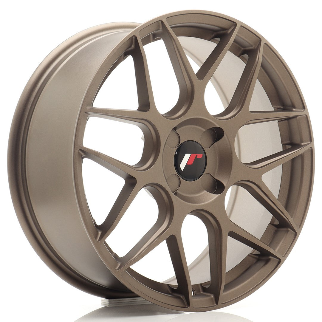Felg JR Wheels JR18 18x7,5" Bronze – sett forfra