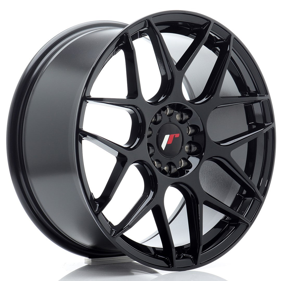 Felg JR Wheels JR18 18x8,5" Black – sett forfra