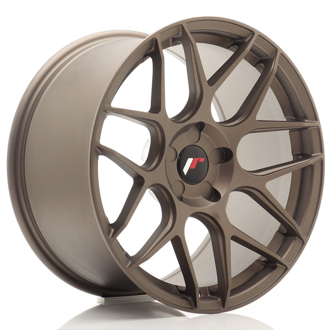 Felg JR Wheels JR18 18x9,5" Bronze – sett forfra