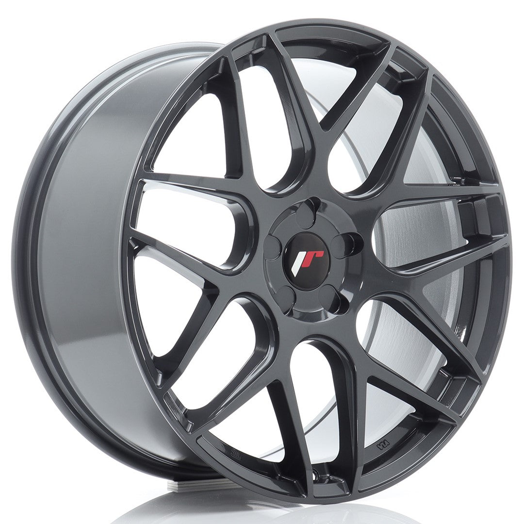 Felg JR Wheels JR18 20x8,5" Hyper Gray – sett forfra