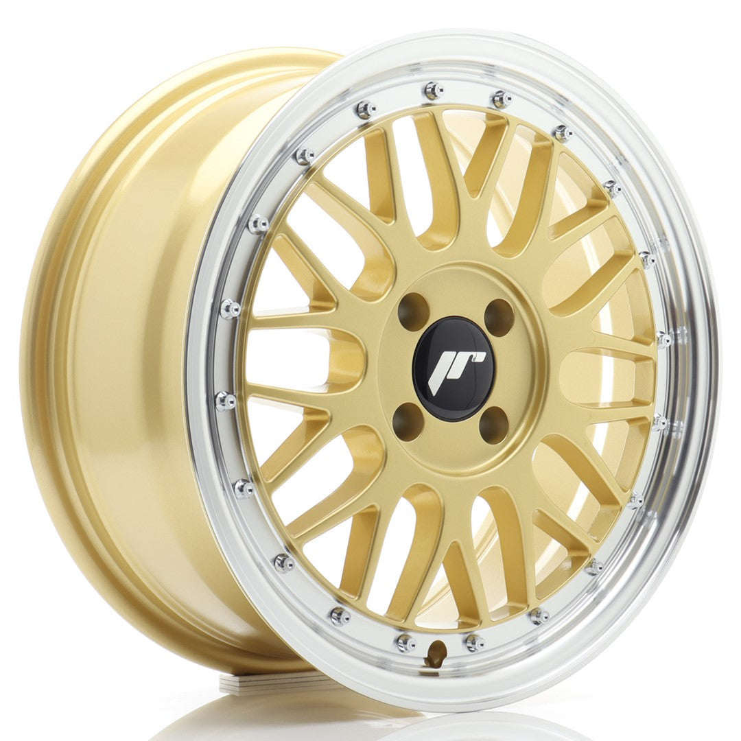Felg JR Wheels JR23 16x7" Gold – sett forfra