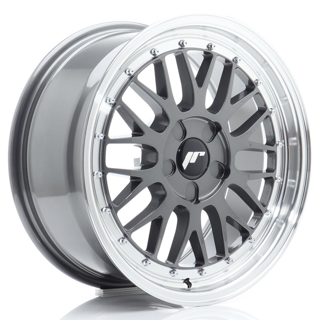Felg JR Wheels JR23 17x7,5" Hyper Gray – sett forfra