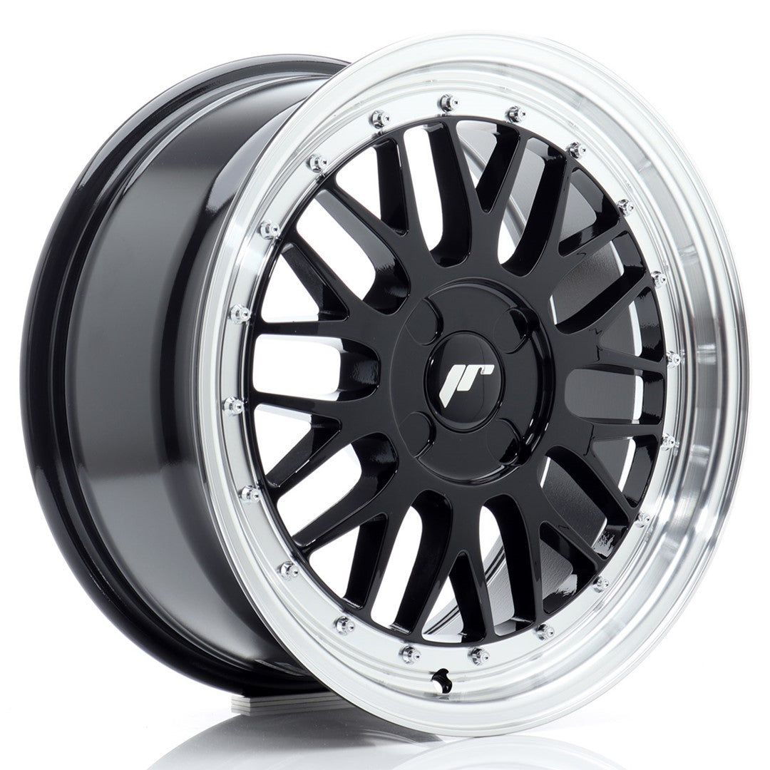 Felg JR Wheels JR23 17x8" Black – sett forfra