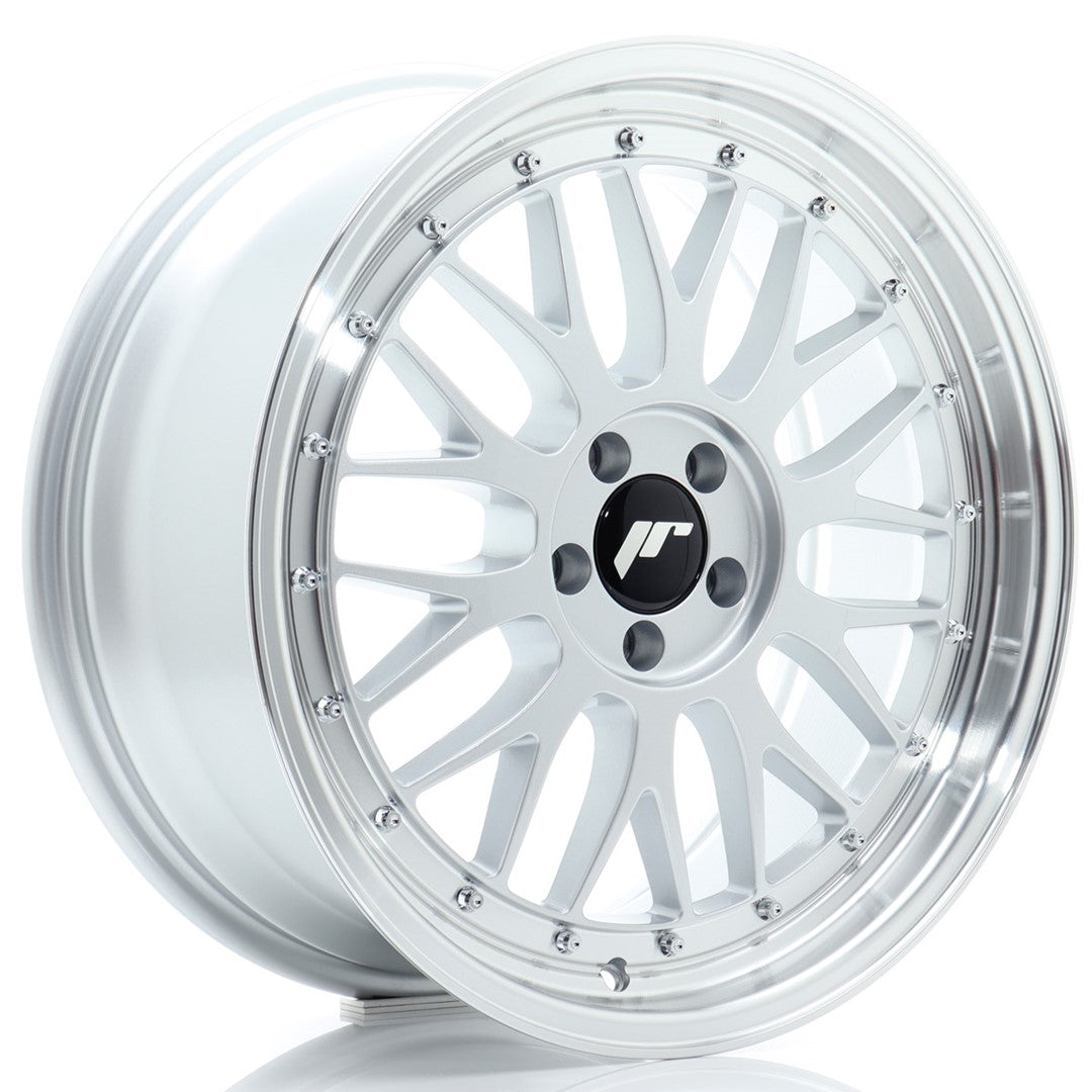 Felg JR Wheels JR23 18x8" Silver – sett forfra