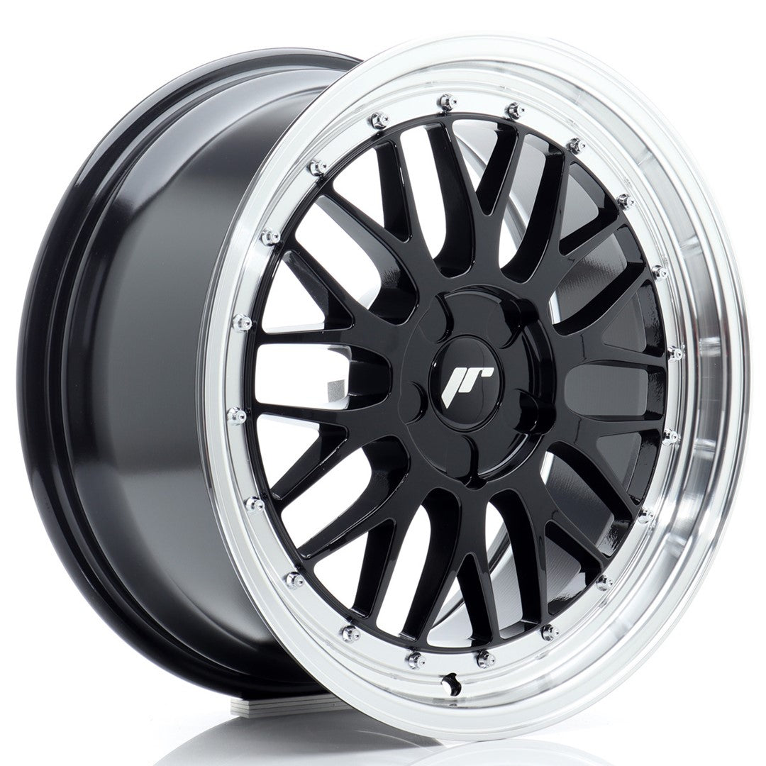 Felg JR Wheels JR23 18x8,5" Black – sett forfra