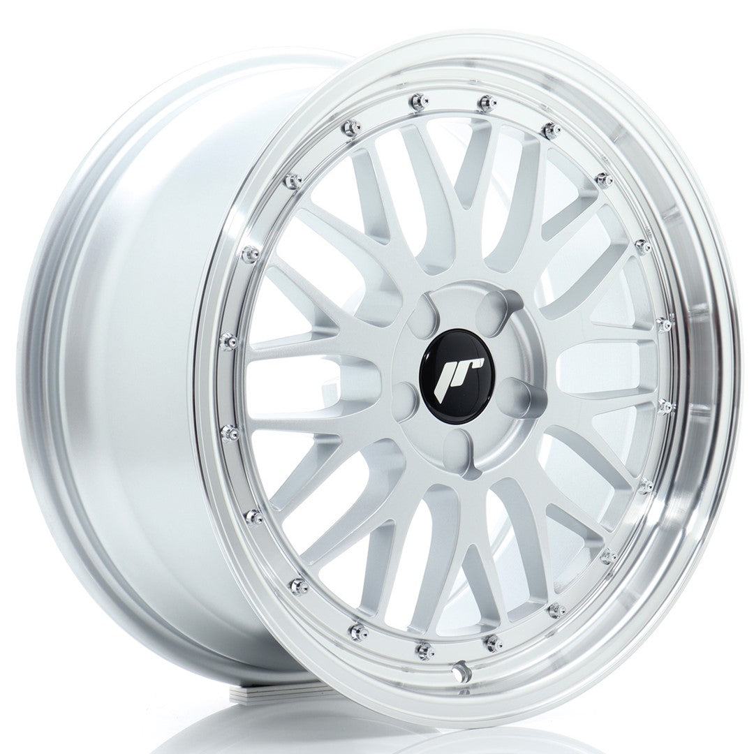 Felg JR Wheels JR23 18x8,5" Silver – sett forfra