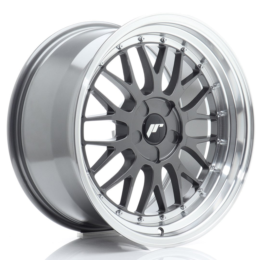 Felg JR Wheels JR23 18x9,5" Hyper Gray – sett forfra