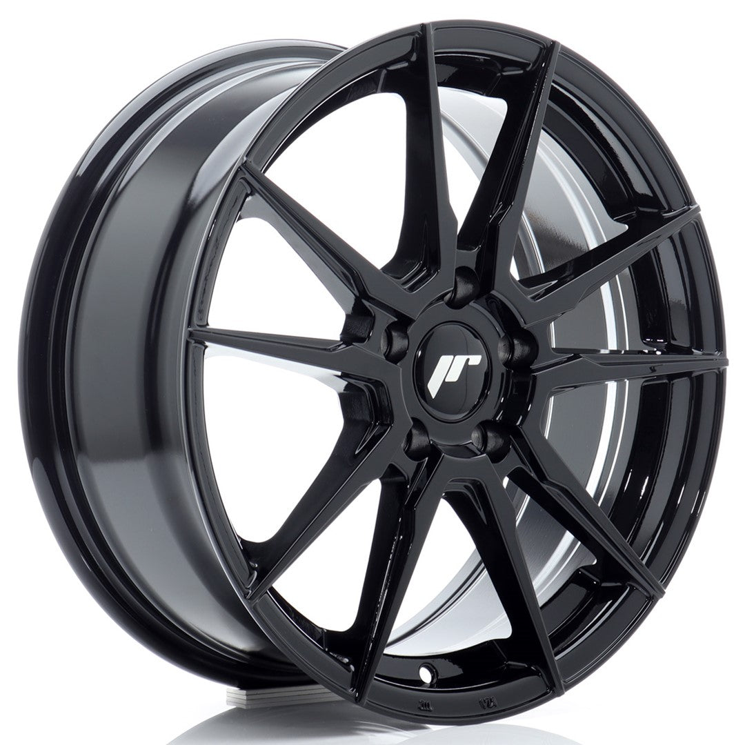 Felg JR Wheels JR21 17x7" Black – sett forfra