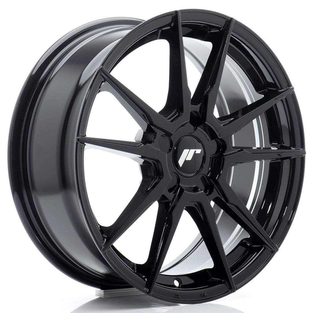 Felg JR Wheels JR21 17x7" Black – sett forfra