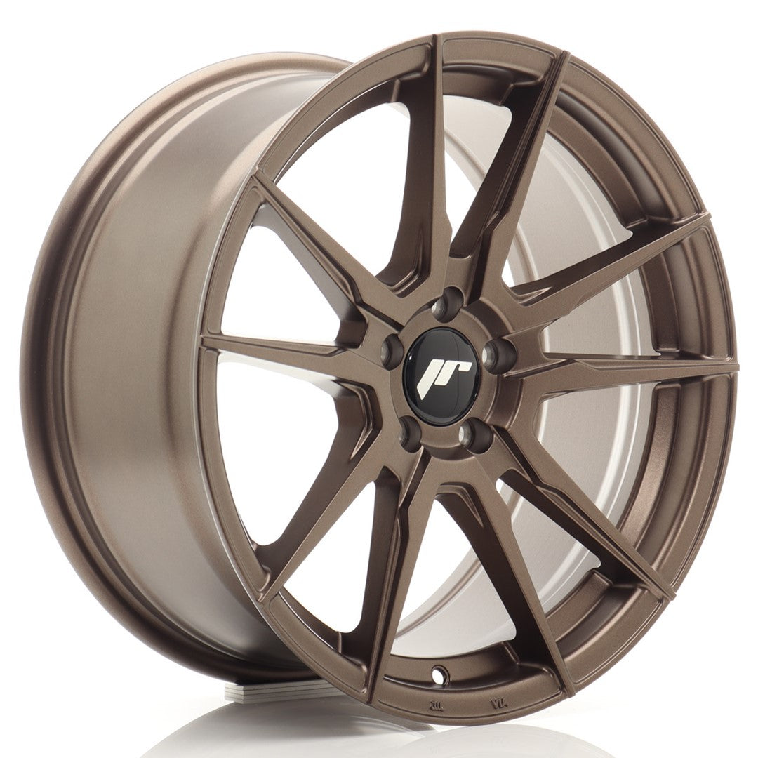 Felg JR Wheels JR21 17x8" Bronze – sett forfra