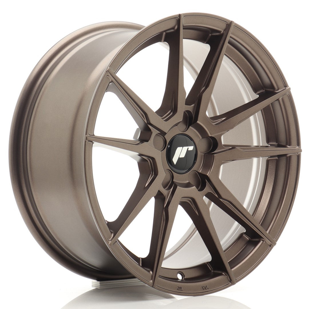 Felg JR Wheels JR21 17x8" Bronze – sett forfra