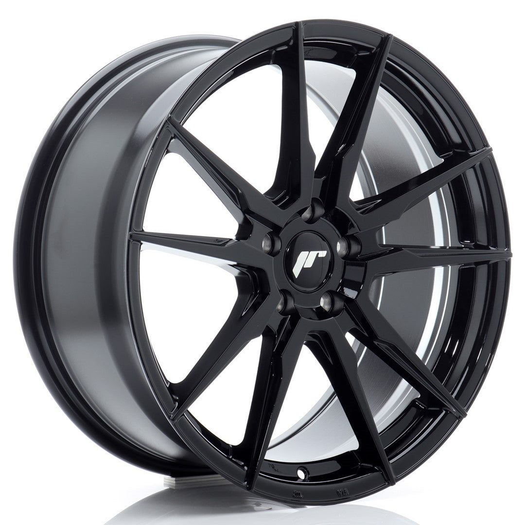 Felg JR Wheels JR21 19x8,5" Black – sett forfra